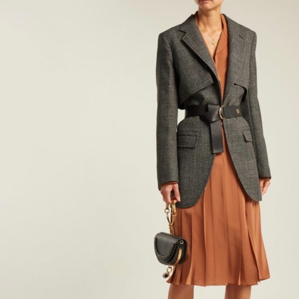 Chloe Long Wool Blazer